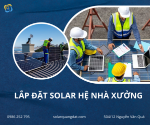 Lắp Đặt Điện Mặt Trời Cho Nhà Xưởng